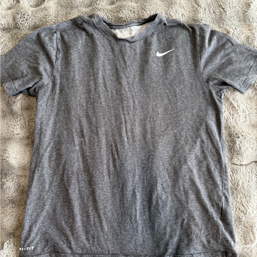 Nike Dri-FIT Heather Gray Tee